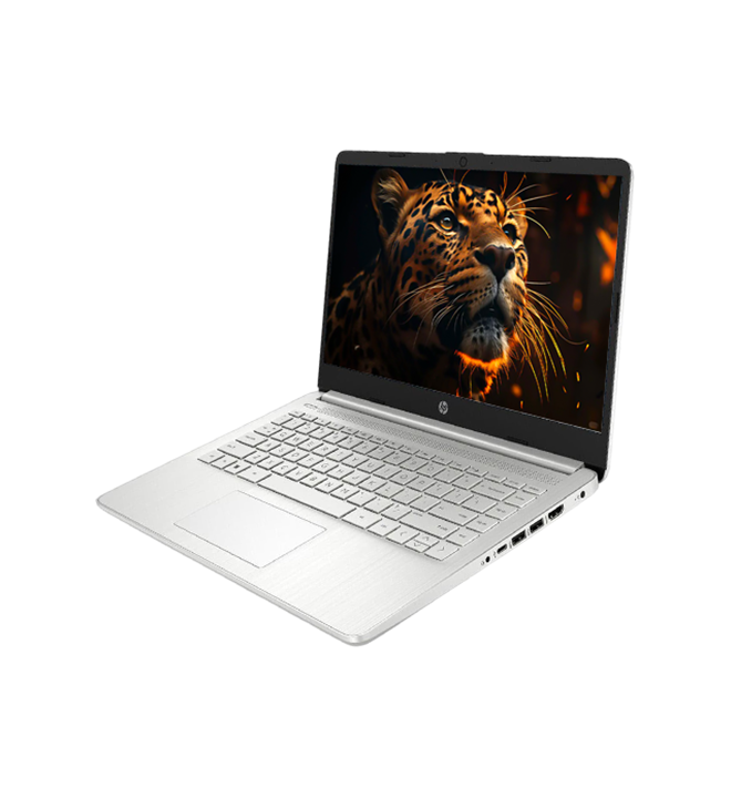 HP NOTEBOOK 14 LAPTOP ( OPEN BOX ) AMD RYZEN 5 5000 U SERIES 8GB RAM 256GB NVME SSD AMD RADEON GRAPHICS BACKLIT KEY