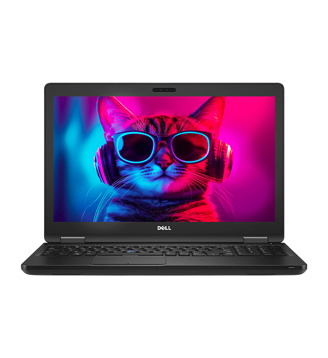 DELL LATITUDE 5580 LAPTOP INTEL CORE I5 6TH GENERATION 8GB RAM 256GB NVME SSD INTEL HD GRAPHICS FINGERPRINT BACKLIT KEY
