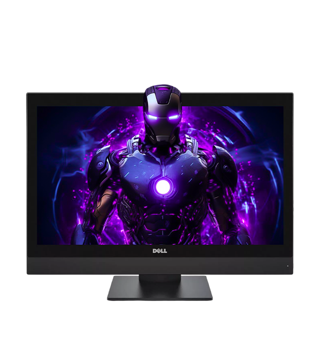 DELL OPTIPLEX ALL IN ONE 7450 DESKTOP 24 INCH INTEL CORE I7 7TH GENERATION 16GB RAM 512GB NVME SSD INTEL HD GRAPHICS HEIGHT ADJUSTABLE