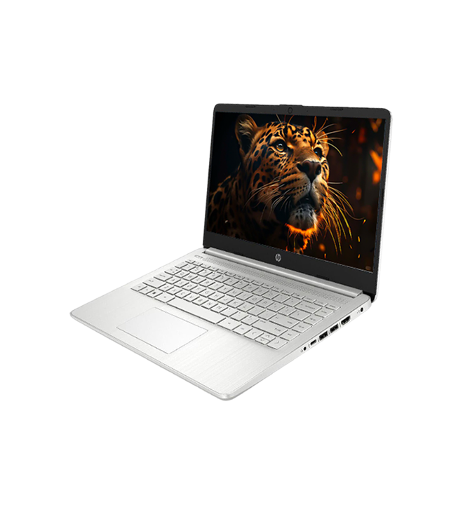 HP NOTEBOOK 14 LAPTOP ( OPEN BOX ) AMD RYZEN 5 5000 U SERIES 8GB RAM 256GB NVME SSD AMD RADEON GRAPHICS BACKLIT KEY